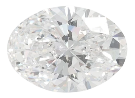 1.24 Carat D IF Oval Lab Diamond Hot on Sale