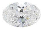 1.08 Carat E VVS2 Oval Lab Diamond Online now