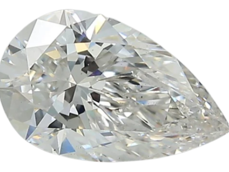 1.41 Carat F VS2 Pear Lab Diamond For Sale