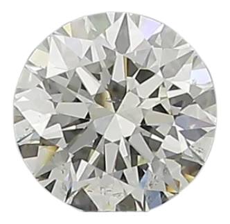 0.61 Carat J SI1 Round Natural Diamond Supply