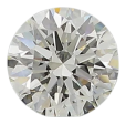 0.6 Carat J SI1 Round Natural Diamond For Cheap