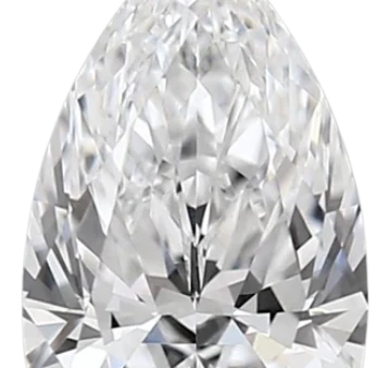 1.07 Carat D VVS1 Pear Lab Diamond For Sale