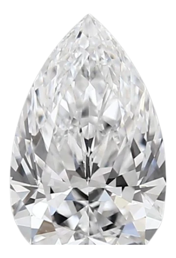 1.07 Carat D VVS1 Pear Lab Diamond For Sale