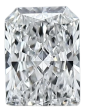 0.92 Carat E IF Radiant Lab Diamond For Sale