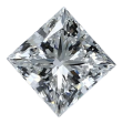 1.04 Carat D VVS2 Princess Lab Diamond Discount