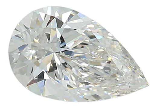 1.41 Carat E VS2 Pear Lab Diamond For Discount