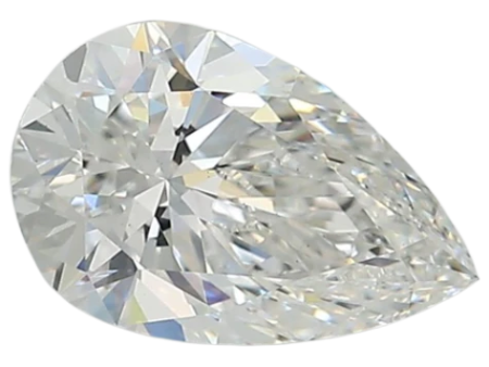 1.34 Carat E VS1 Pear Lab Diamond Online now