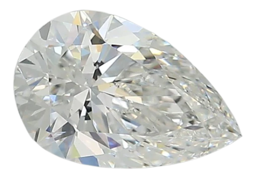 1.34 Carat E VS1 Pear Lab Diamond Online now