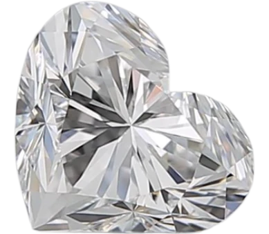 1.01 Carat D VVS1 Heart Natural Diamond Online Sale