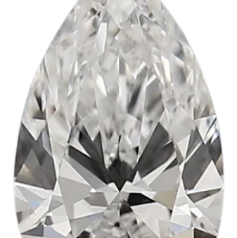 1.0 Carat D VVS2 Pear Lab Diamond For Sale