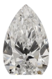 1.0 Carat D VVS2 Pear Lab Diamond For Sale