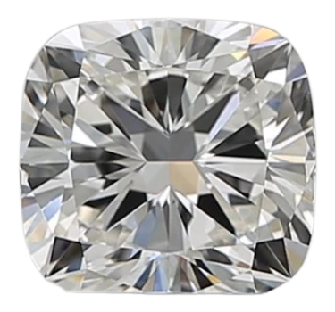 1.01 Carat G VVS2 Cushion Natural Diamond Online now