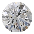 0.72 Carat D SI2 Round Natural Diamond Fashion