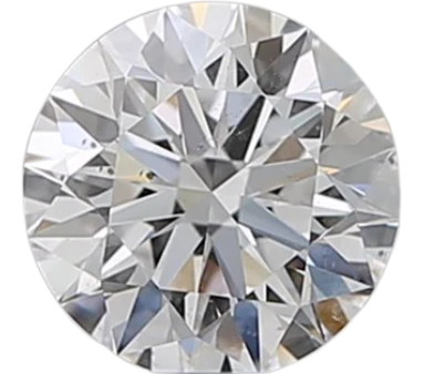 0.72 Carat D SI2 Round Natural Diamond Fashion