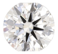 1.33 Carat E VS1 Round Lab Diamond For Cheap