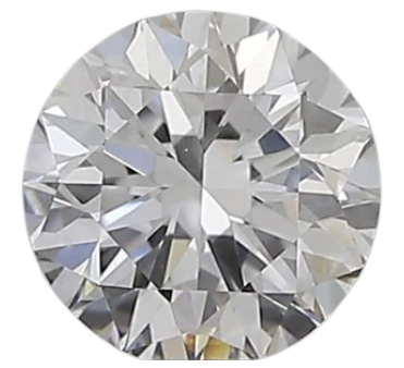 0.3 Carat D VS1 Round Natural Diamond For Discount