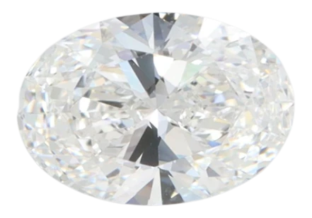 1.33 Carat F VS1 Oval Lab Diamond Cheap