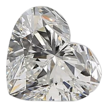 0.9 Carat H VS1 Heart Natural Diamond Online now