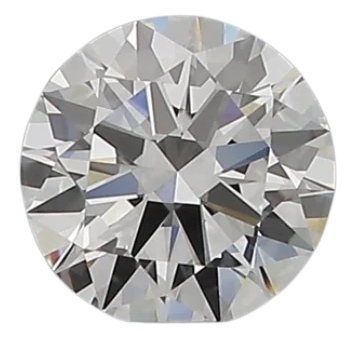 0.41 Carat D VVS2 Round Natural Diamond Sale