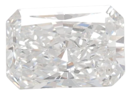 1.21 Carat E IF Radiant Lab Diamond For Discount