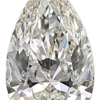 0.9 Carat H VS1 Pear Natural Diamond on Sale