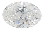 1.0 Carat D VVS2 Oval Lab Diamond Discount