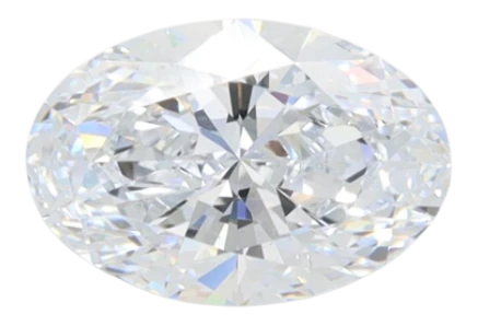 1.11 Carat F VS1 Oval Lab Diamond For Cheap