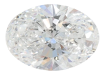 1.37 Carat E VVS2 Oval Lab Diamond For Cheap