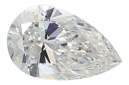 1.04 Carat F VS1 Pear Lab Diamond on Sale