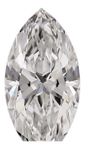 1.08 Carat E VVS2 Marquise Lab Diamond For Sale