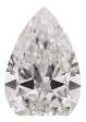 1.05 Carat D IF Pear Lab Diamond For Cheap