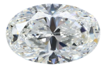 3.01 Carat H VVS2 Oval Natural Diamond Supply