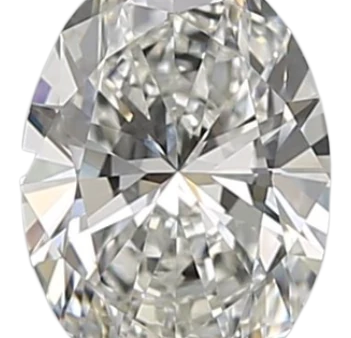 0.7 Carat G VVS1 Oval Natural Diamond Discount