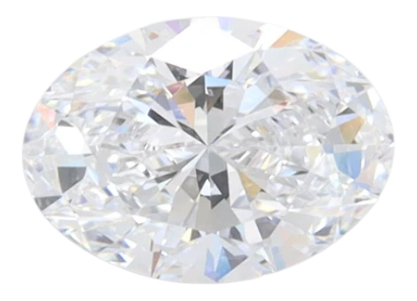 1.04 Carat D VVS2 Oval Lab Diamond Hot on Sale