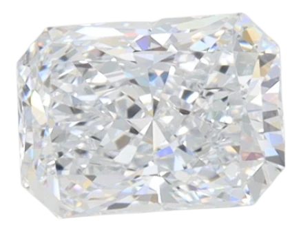 1.24 Carat E VVS1 Radiant Lab Diamond Online Hot Sale