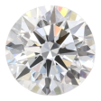 0.72 Carat D VVS1 Round Lab Diamond Online Hot Sale