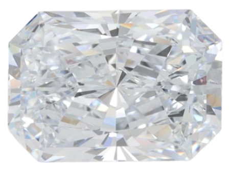 3.1 Carat F VVS1 Radiant Lab Diamond For Discount