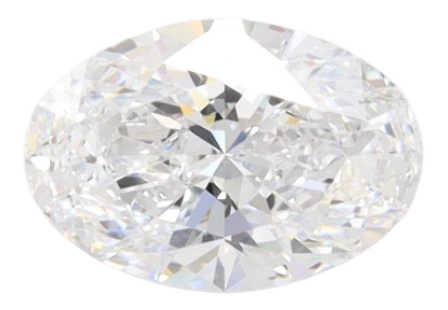 1.1 Carat D VVS1 Oval Lab Diamond Hot on Sale