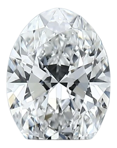 1.25 Carat E VVS2 Oval Lab Diamond Sale