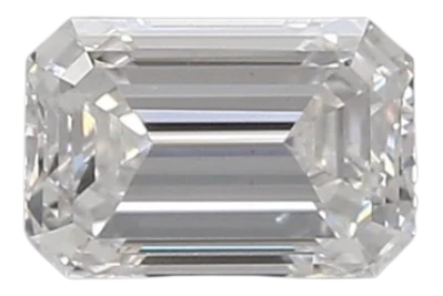 0.64 Carat D VS1 Emerald Lab Diamond on Sale