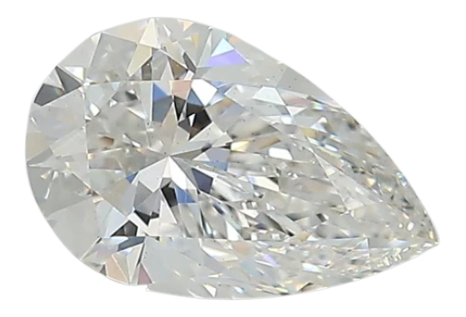 1.36 Carat E VS2 Pear Lab Diamond For Discount