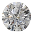 0.71 Carat F VVS1 Round Natural Diamond Cheap