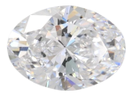 1.0 Carat D VS2 Oval Lab Diamond For Cheap