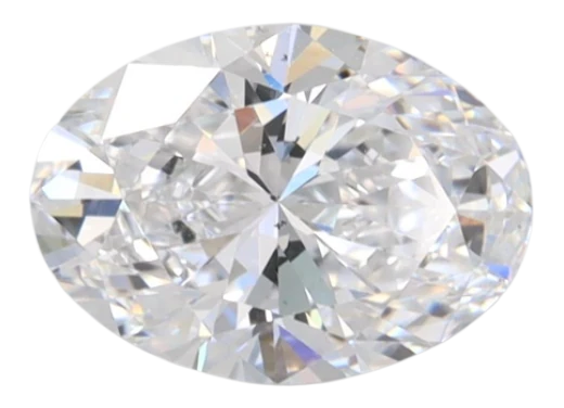 1.0 Carat D VS2 Oval Lab Diamond For Cheap