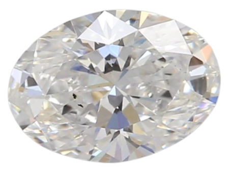 0.56 Carat D VS2 Oval Lab Diamond Online Hot Sale