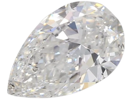 0.72 Carat E SI1 Pear Lab Diamond Online Sale