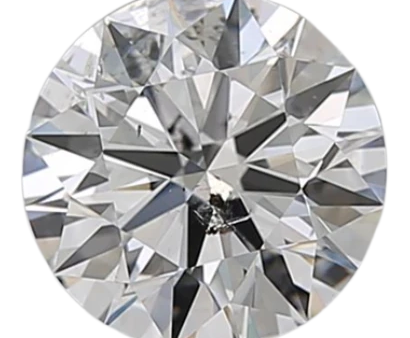 1.21 Carat F I1 Round Natural Diamond on Sale