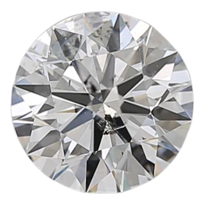 1.21 Carat F I1 Round Natural Diamond on Sale