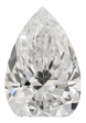 1.18 Carat D VVS1 Pear Lab Diamond For Sale