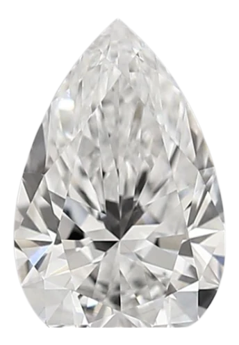 1.18 Carat D VVS1 Pear Lab Diamond For Sale